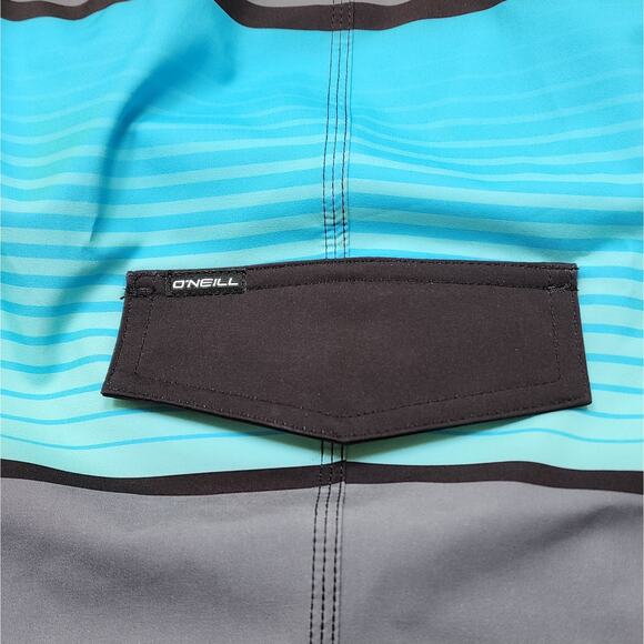 NWT O'Neill Men's Lennox Stripe 21" Below The Knee Boardshorts - Picture 5 of 6